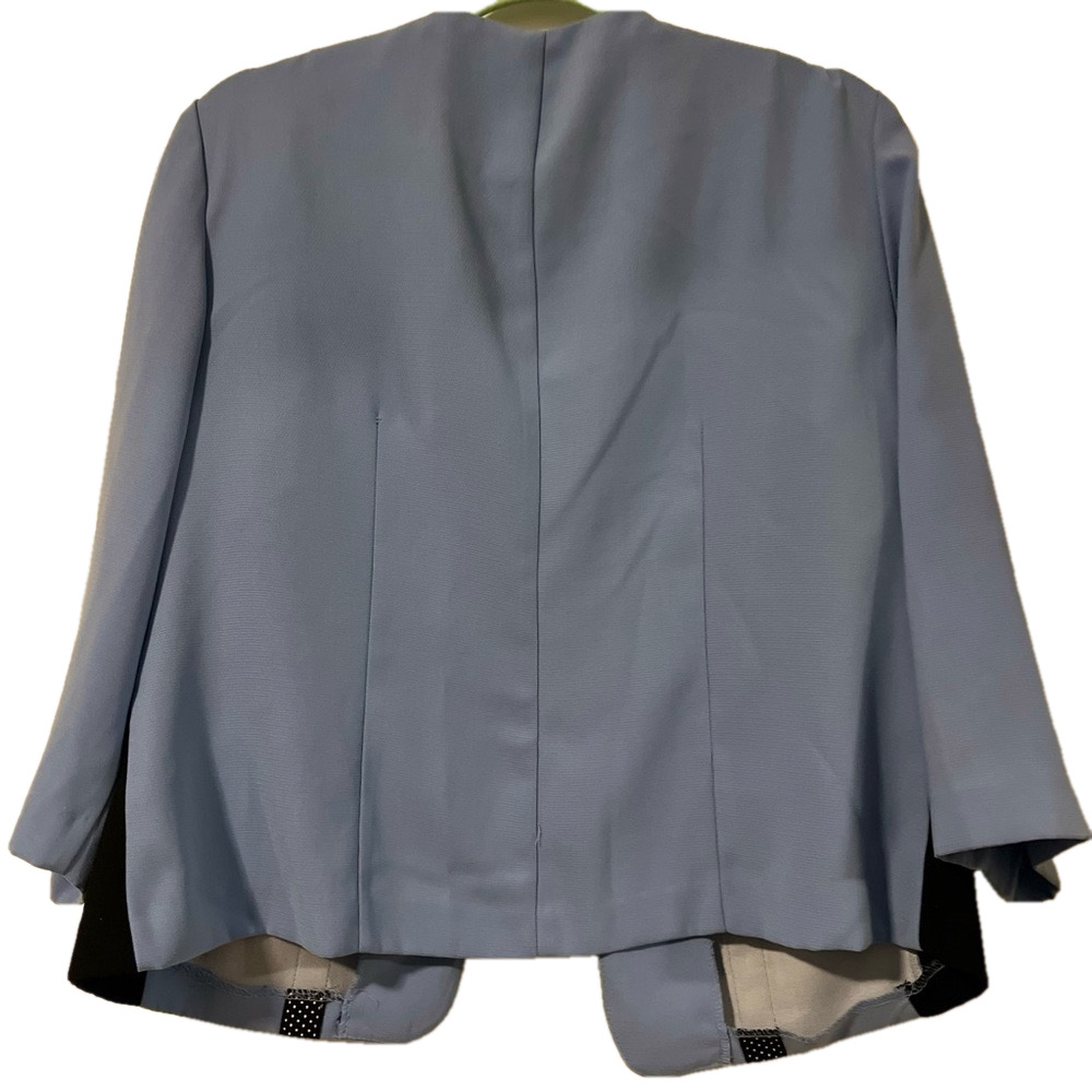 Petite perceptions women’s light blue work blazer size 14p - Picture 3 of 4